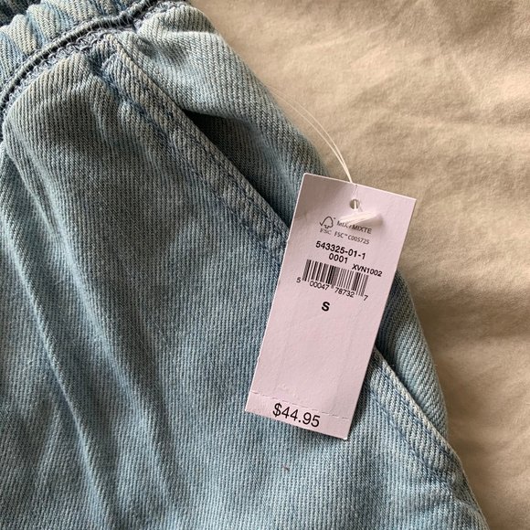 Gap Pull On Indigo Twill Shorts - Picture 4 of 5